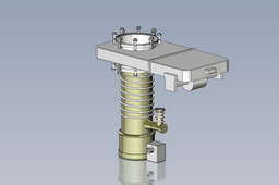 Diffusion pump and gate valve