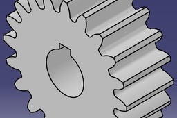 Parametric spur gear