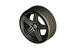 Wheel of a Sportscar, Tomason TN5 Rim