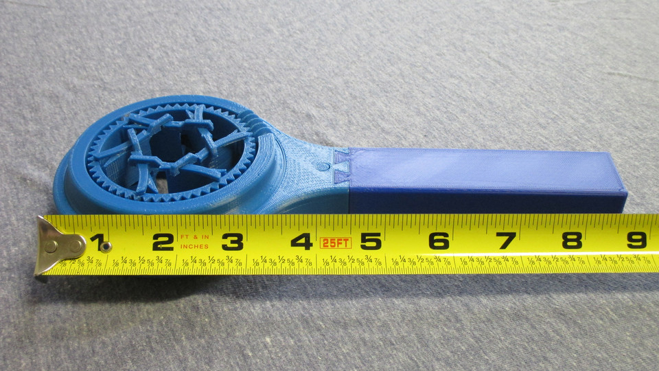 Adjustable Ratchet Wrench 3D CAD Model Library GrabCAD