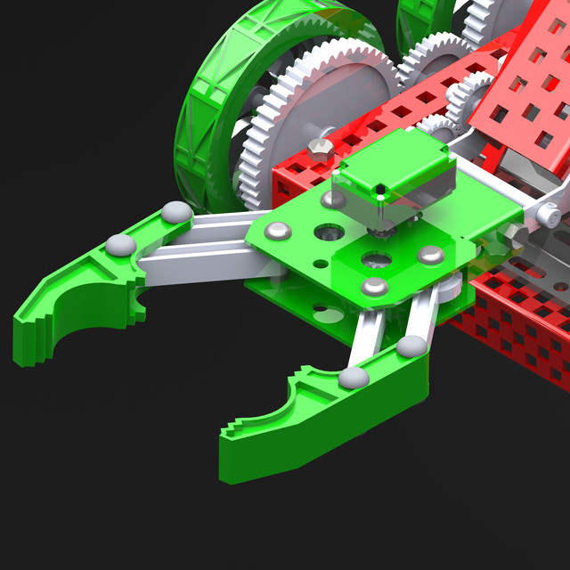 VEX EDR CLAWBOT 3D CAD Model Library GrabCAD