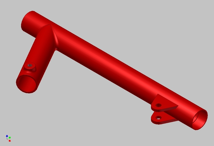 CMX- Pit-Bull Handlebar Support tube