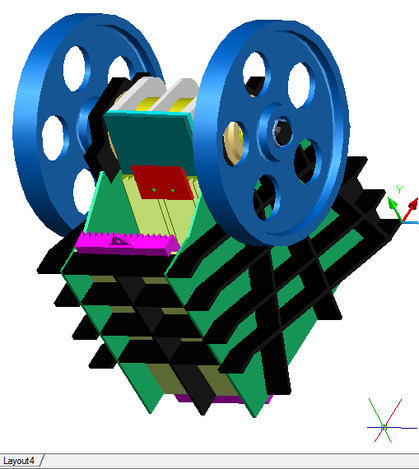 single-toggle-jaw-crusher