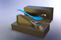 Core and cavity - spoon