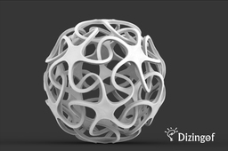 Ball of Stars - Math Art by@Dizingof