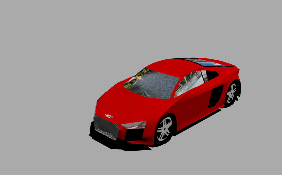 AUDI R8 (RED)