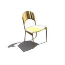 Metal chair