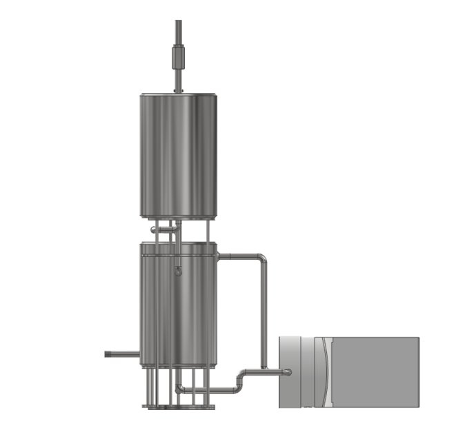 TEG Liquid Desiccant System 3D CAD Model Library GrabCAD