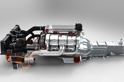 V8 GM 350 turbo rendering