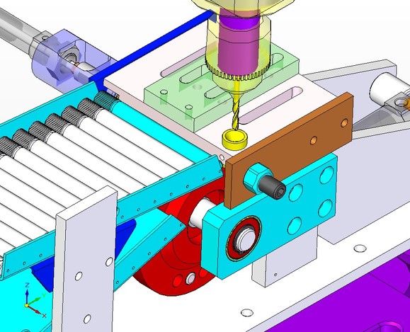 DRILL MACHINE SEMI AUTOMATIC No. 1