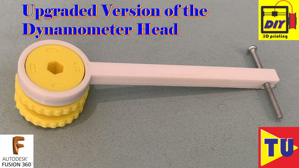 Upgraded Version of the Dynamometer Head (Friction Torque Meter)