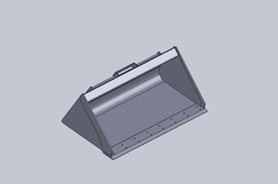 Skid steer bucket