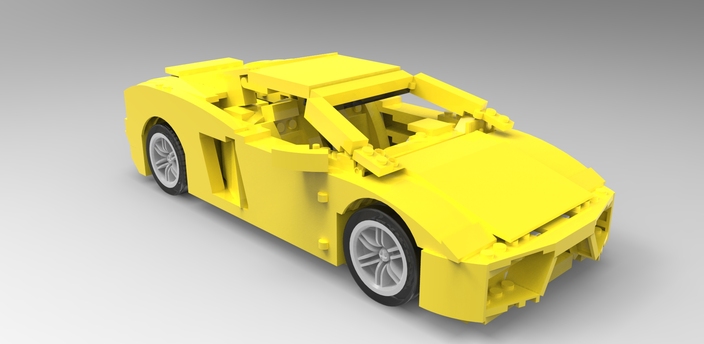 Lego Lamborghini Gallardo