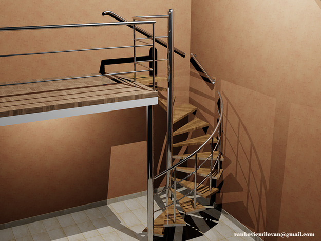 spiral stairs