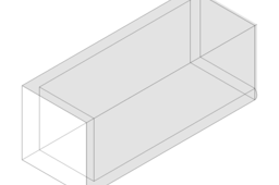 Square Glass Coffee Cup