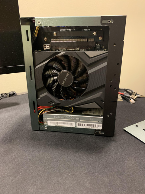 Velka3 Mini-itx PC case. FlexATX power supply | 3D CAD Model