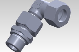 elbow with male stud G1/2''