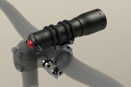 Handlebar holder for P7 LED Lenser