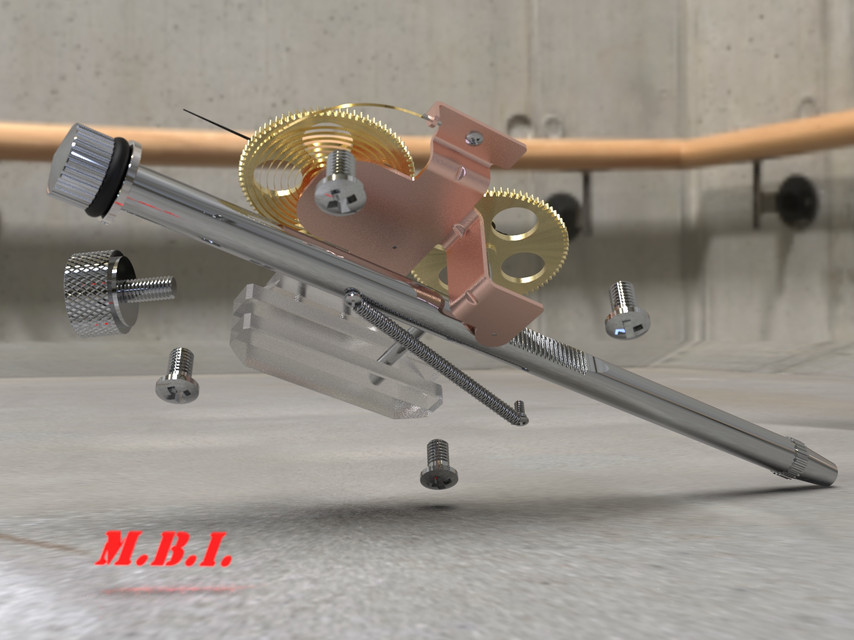 Dial Test Indicator 3D CAD Model Library GrabCAD