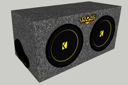 Kicker comp 2 10" Subwoofer box