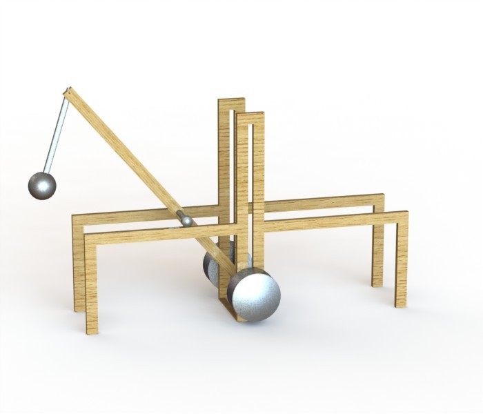 Floating Arm Trebuchet 3D CAD Model Library GrabCAD