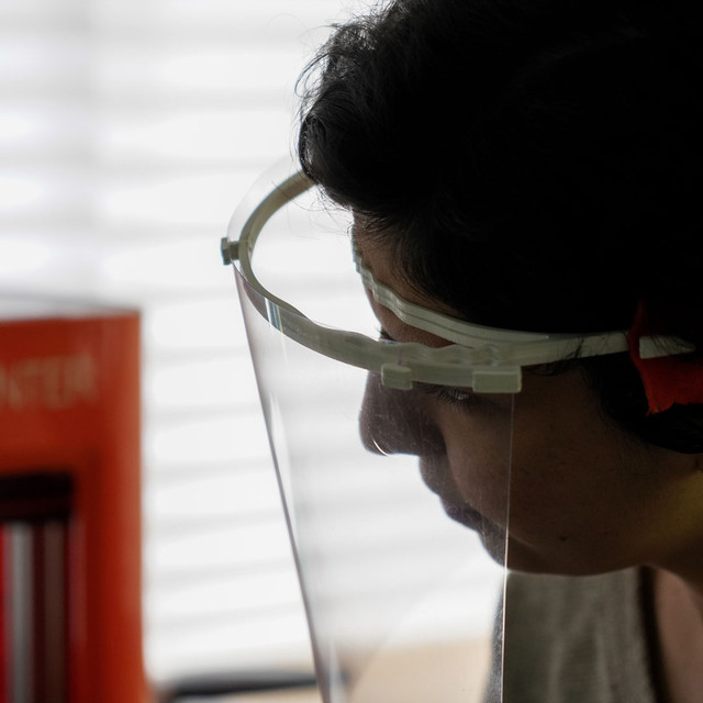 ZShield (face shield) 3D CAD Model Library GrabCAD