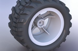 Wheel from Turnigy 1/16  Monster  110BS