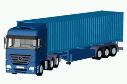 MB Actros + Container