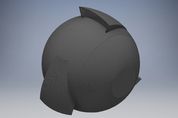 RASSOR BUCKET SPHERE DRUM