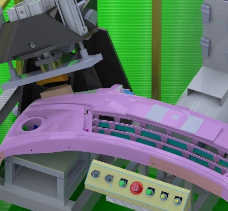 Bumper Cut Machine