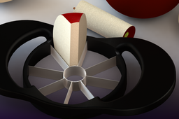 Fruit Corer Slicer with Apple
