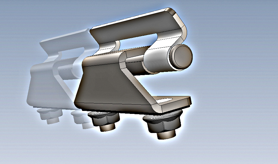 Hinge 3D CAD Model Library GrabCAD