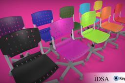 IDSA Colorful Office Chairs 