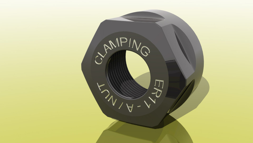 ER11 A type Collet Clamping Nut