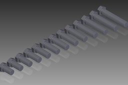 M22 DIN 933 (Fully Threaded) M6S Hexagon Head Bolts