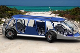 Amphibious Beach bus