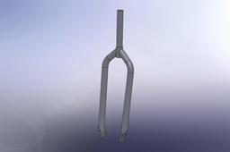 Bicycle fork, ultralight