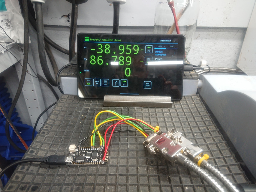 Tachometer encoder for EMCO Maximat 11CD and TouchDRO 3D CAD Model Library GrabCAD