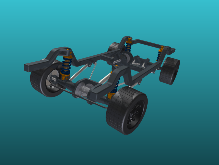 Car Chassis 4x4