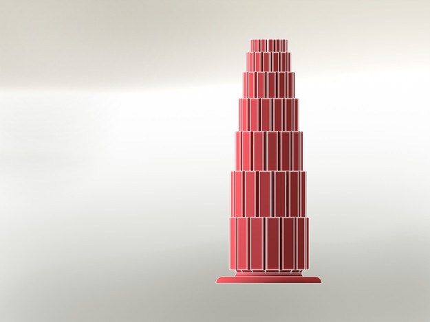 Vase - parallelepiped shapes