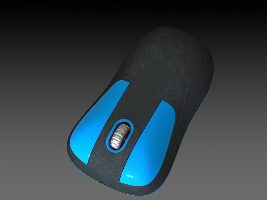 Computer Mouse 3D CAD Model Library GrabCAD