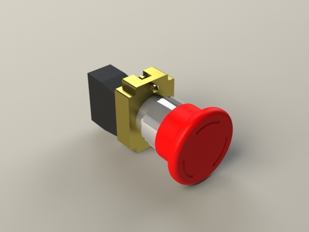 EMERGENCY BUTTON METALTEX / BOTÃO DE EMERGÊNCIA METALTEX