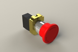 EMERGENCY BUTTON METALTEX / BOTÃO DE EMERGÊNCIA METALTEX
