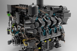 diesel engine for train