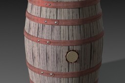 Wood Barrel