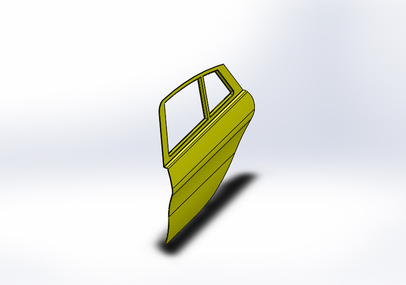 car door 3D CAD Model Library GrabCAD