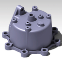 machine part without internal shell 
