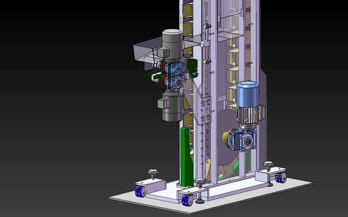 Elevator machine.