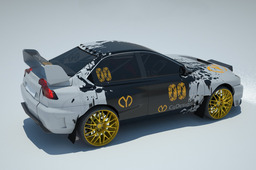 CyAnide rally car