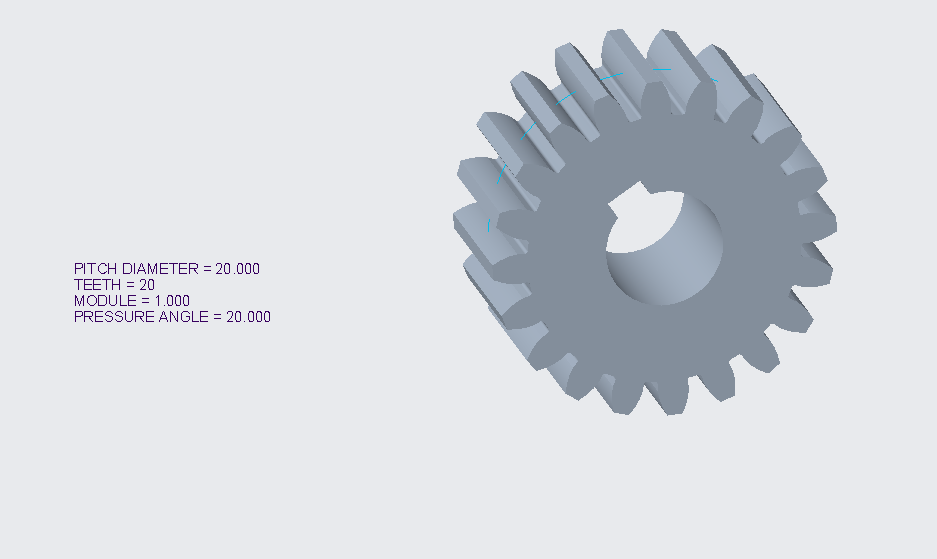 SPURGEAR 3D CAD Model Library GrabCAD